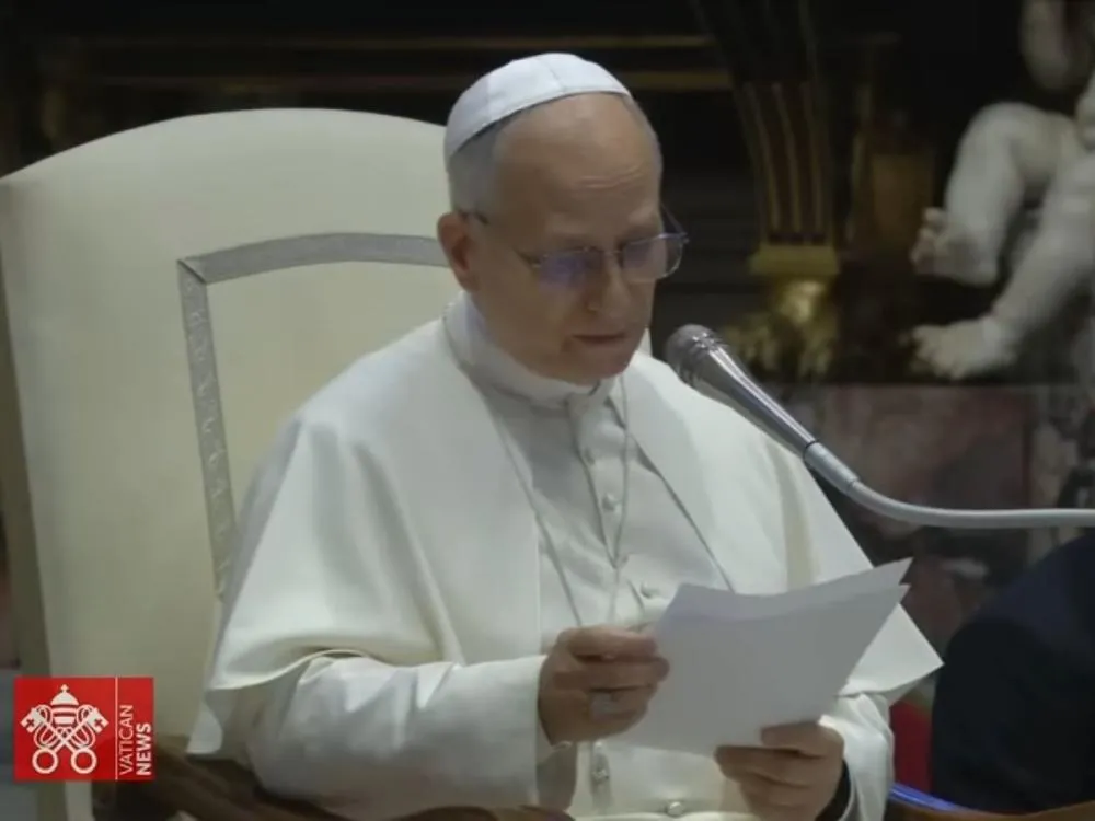 Reprodução YouTube Vatican News
